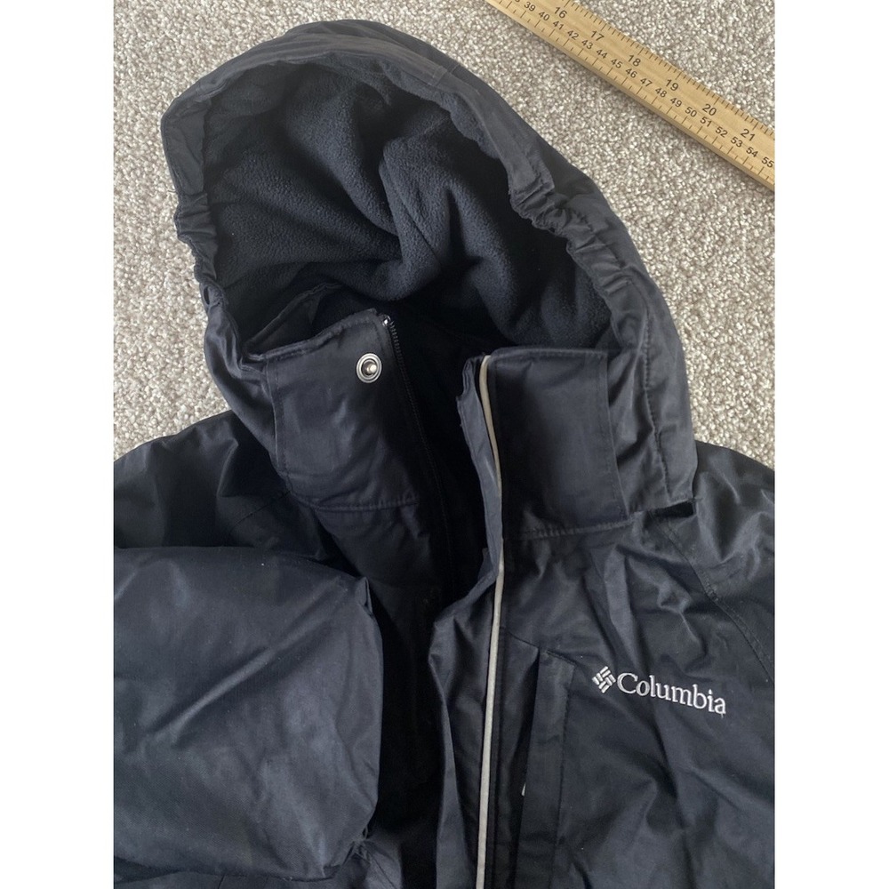 Columbia OmniHeat Boys XS (6-7) Black Jacket Nylon/Polyester Warm Padded Outdoor